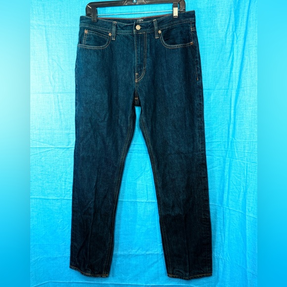 J Crew Dark Blue Denim Jeans - Picture 1 of 3